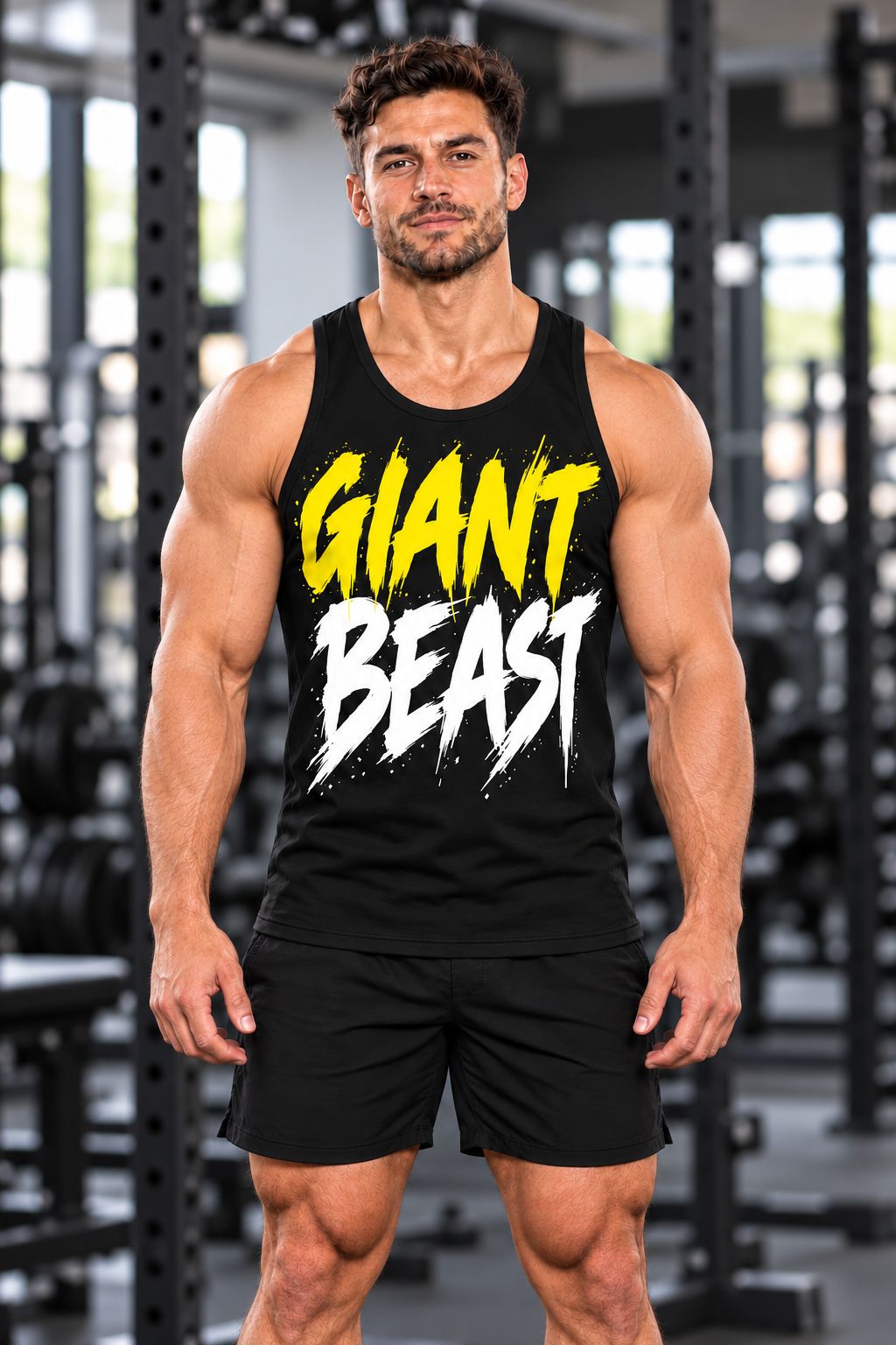 GIANT BEAST — The Only One | Heren Hemd Geel/Wit
