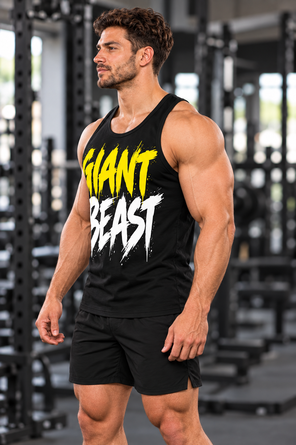 GIANT BEAST — The Only One | Heren Hemd Geel/Wit