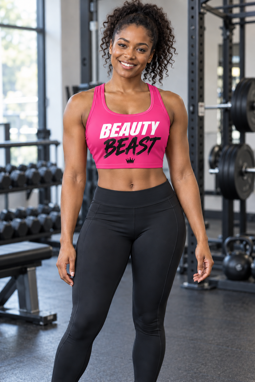 GIANT BEAST — Beauty Beast | Roze Sport-bh