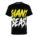 GIANT BEAST — The Only One | Heren T-shirt Geel/Wit