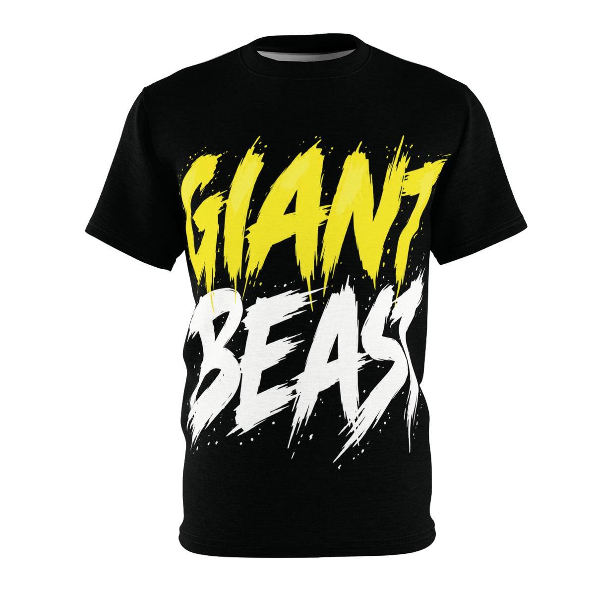 GIANT BEAST — The Only One | Heren T-shirt Geel/Wit