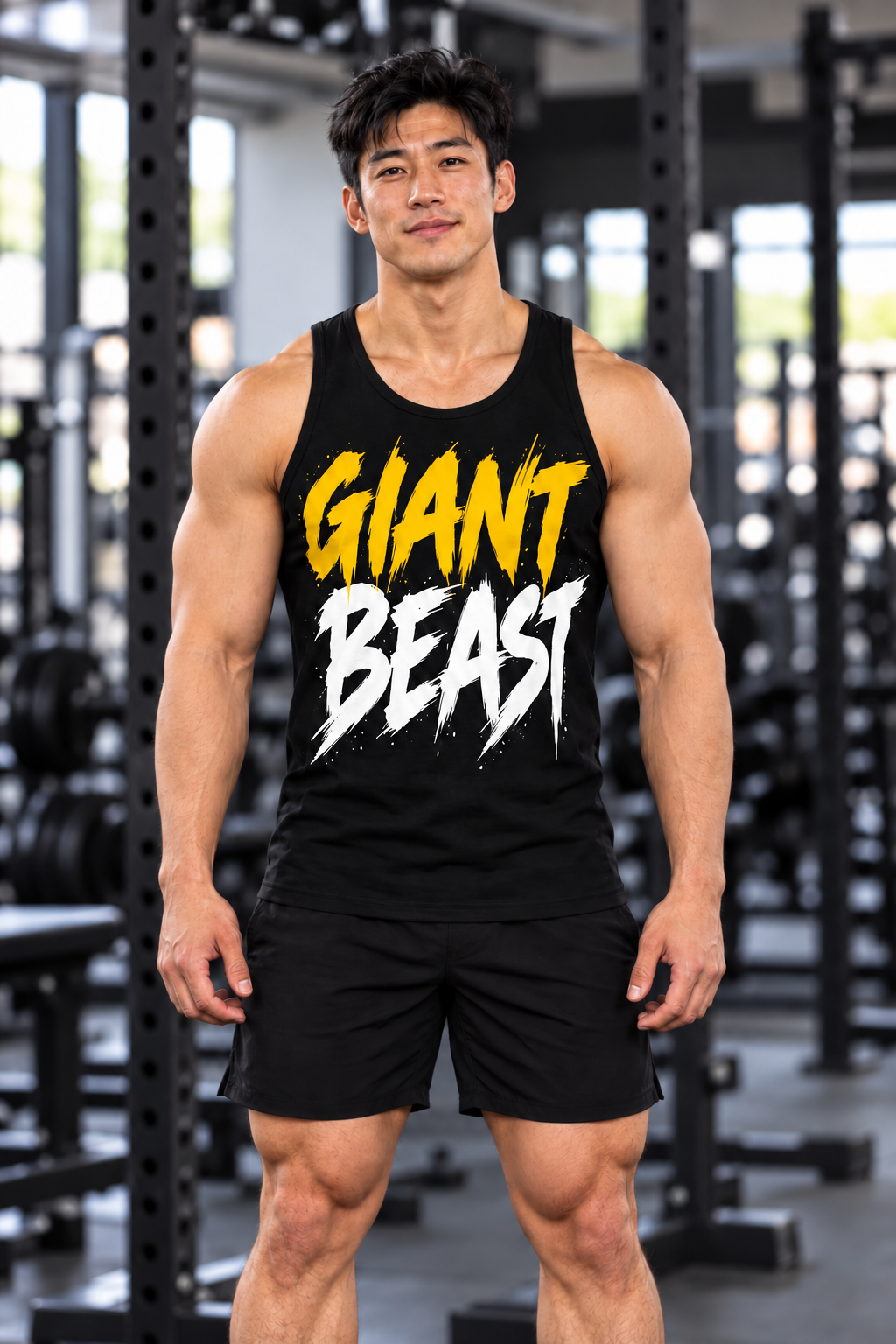 GIANT BEAST — The Only One | Camicia Uomo Giallo/Bianco