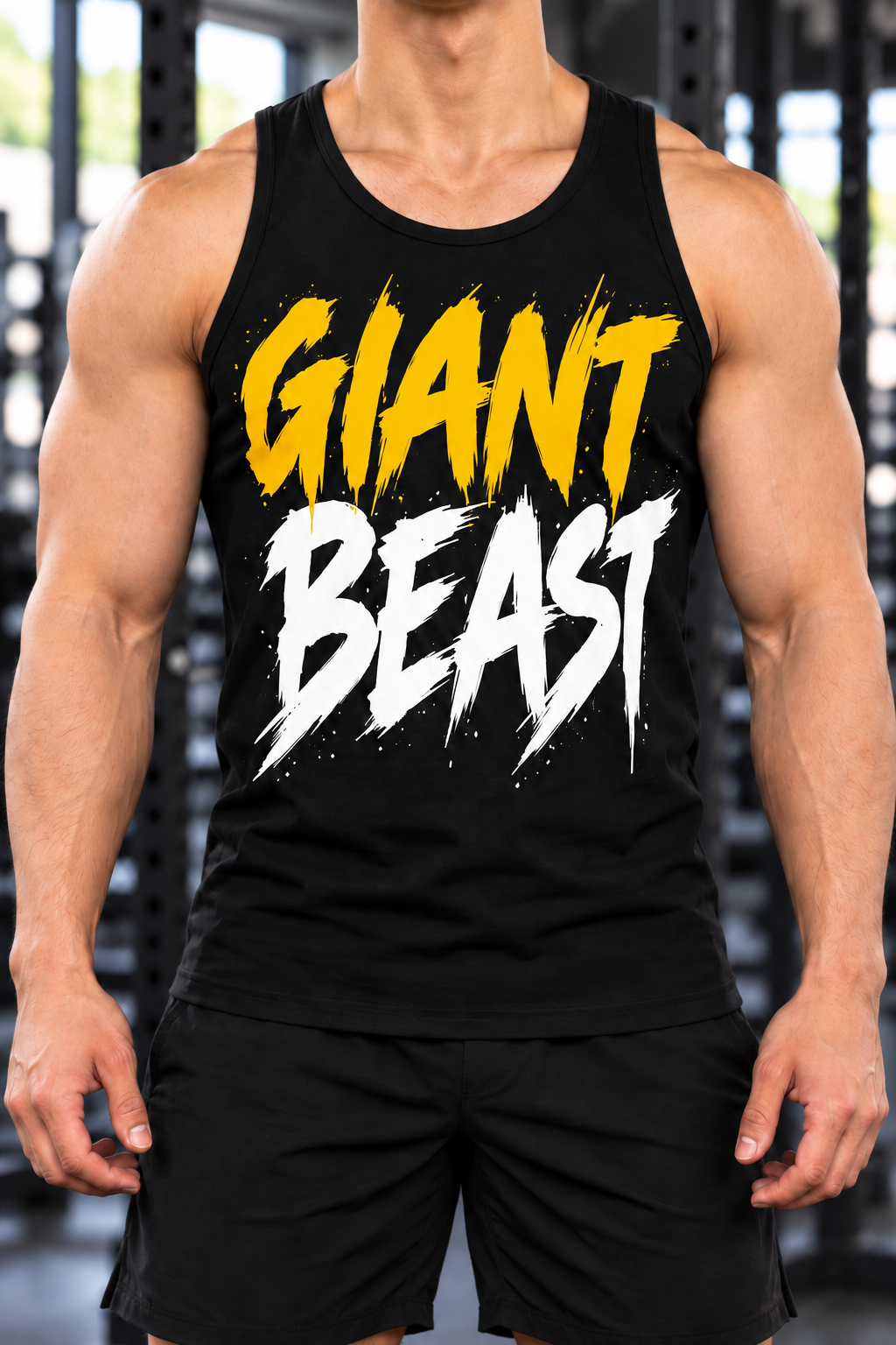 GIANT BEAST — The Only One | Camicia Uomo Giallo/Bianco